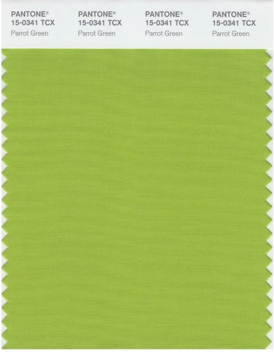 Parrot Green Bubble Chiffon Scarf