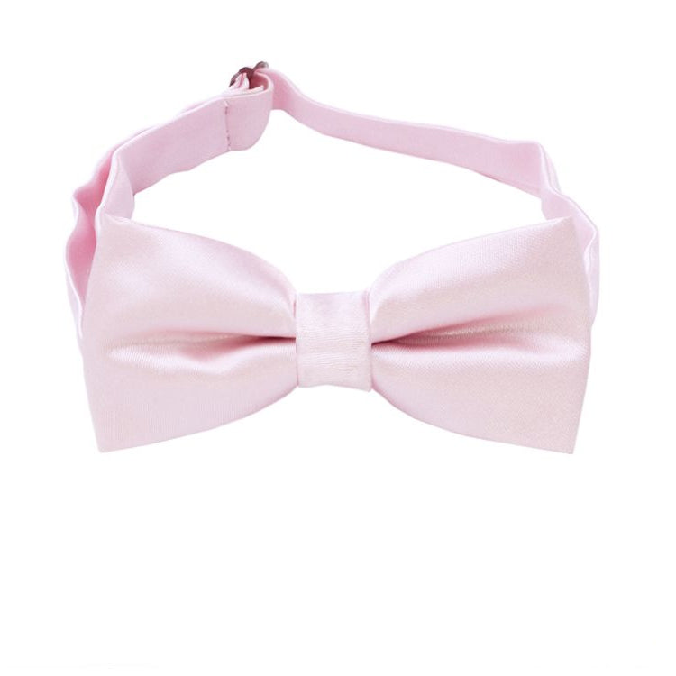 baby pink boy's bow tie