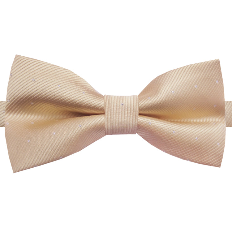 yellow with polka dots bow tie