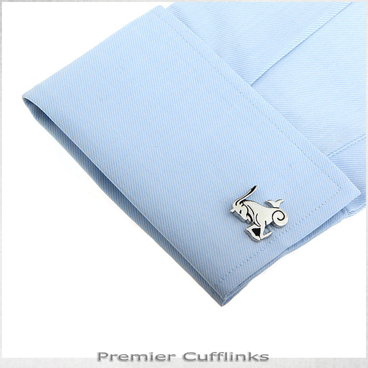 Capricorn Star Sign Cufflinks