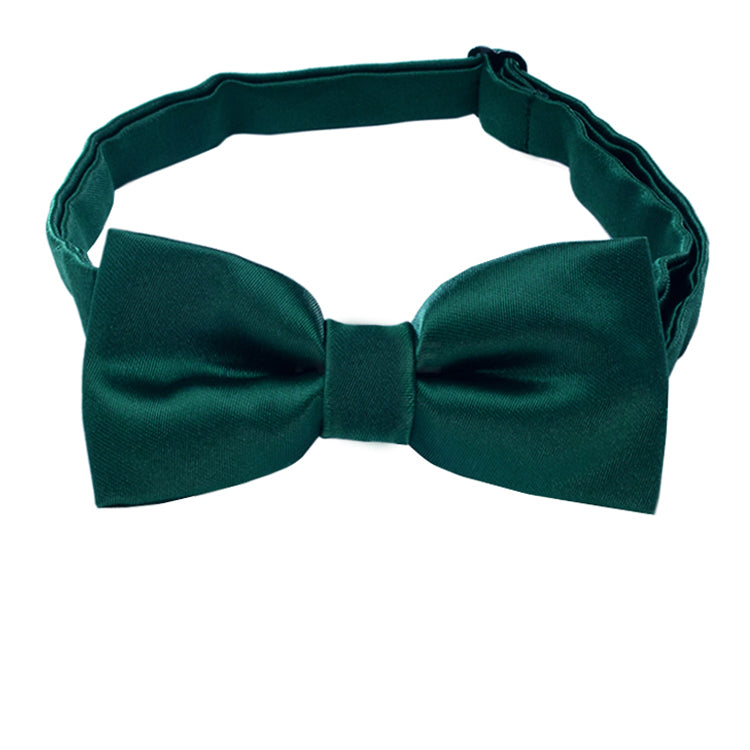 dark green boy's bow tie