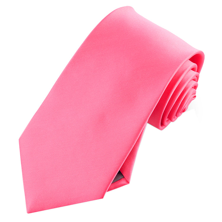 Hot pink tie
