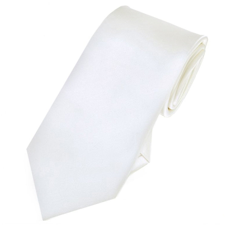 ivory slim tie