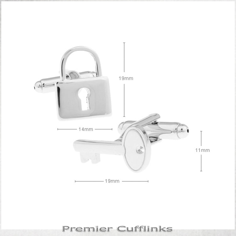 Lock and Key Cufflinks