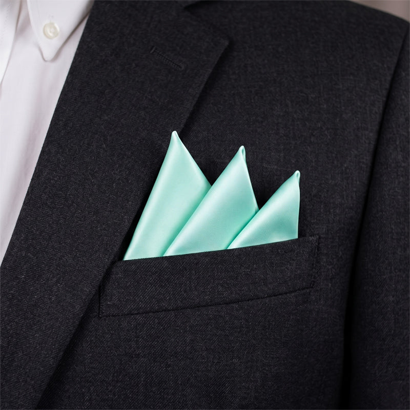 Mint Green Tiffany Pocket Square