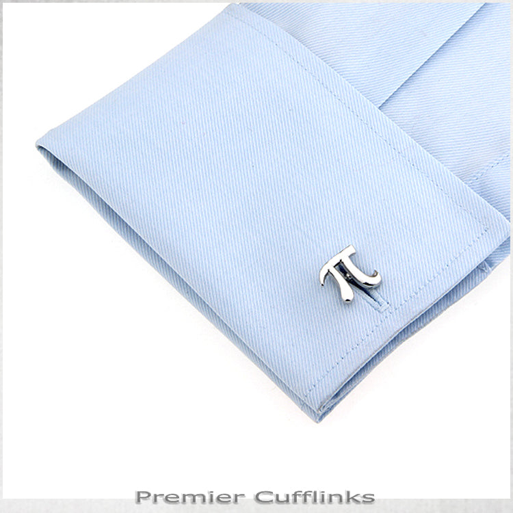Pi Symbol Cufflinks