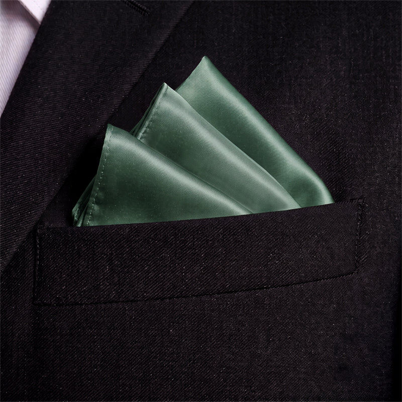 Sage Green Pocket Square