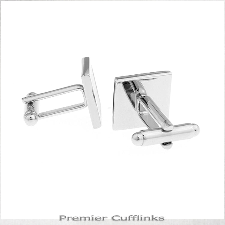 Shades Of Dark Purple Squares Cufflinks