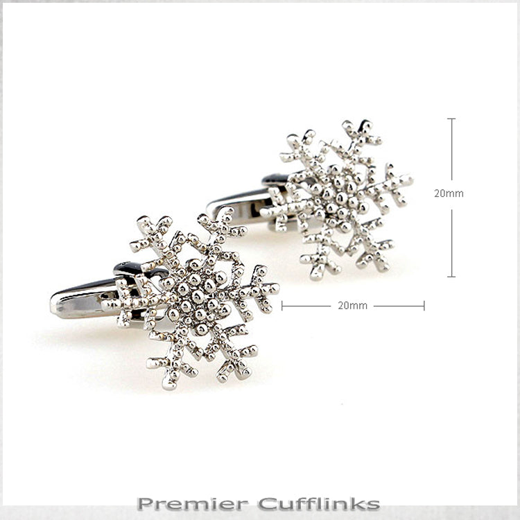 Snowflake Cufflinks