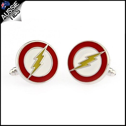Mens The Flash Cufflinks