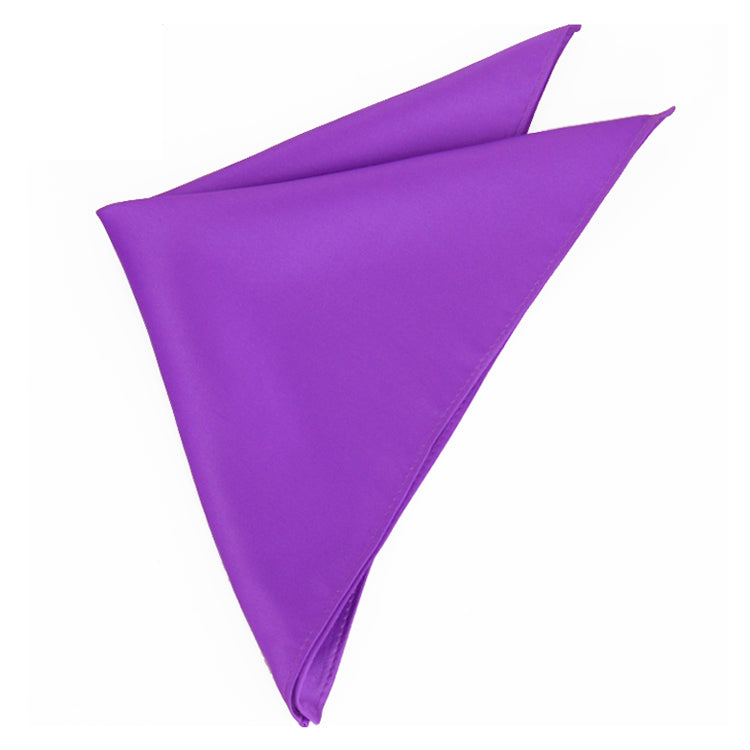 purple pocket square