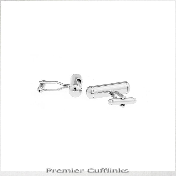 Blue Spirit Level Cufflinks