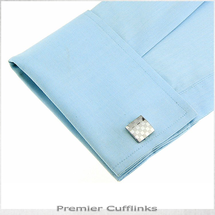 5x5 Checkboard Cufflinks