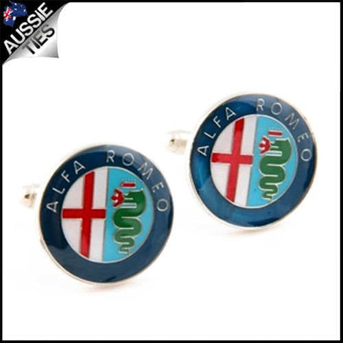 Mens Alfa Romeo Cufflinks