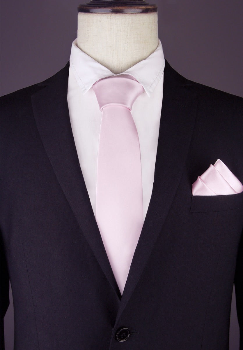 Mens Baby Pink Tie