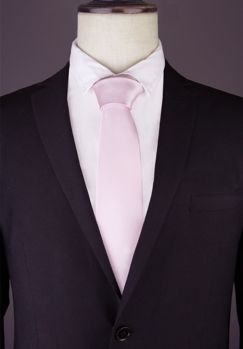 Mens Baby Pink Tie