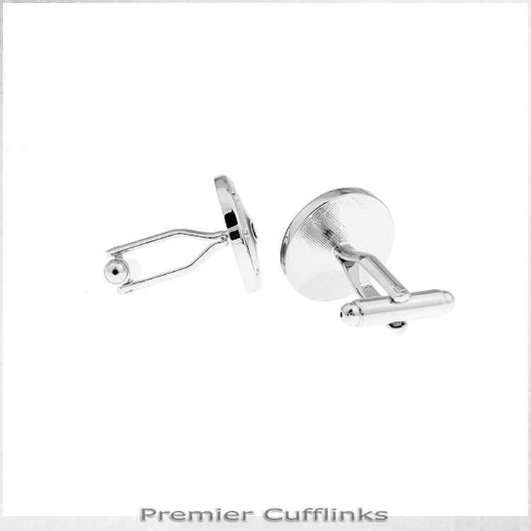 Black And Silver Audi Cufflinks