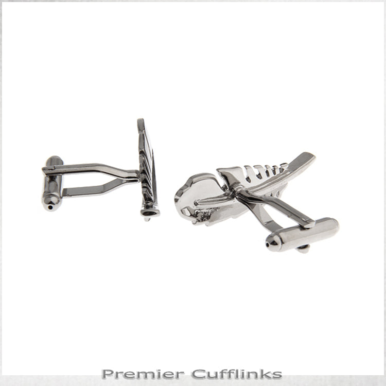 Black Feather Cufflinks