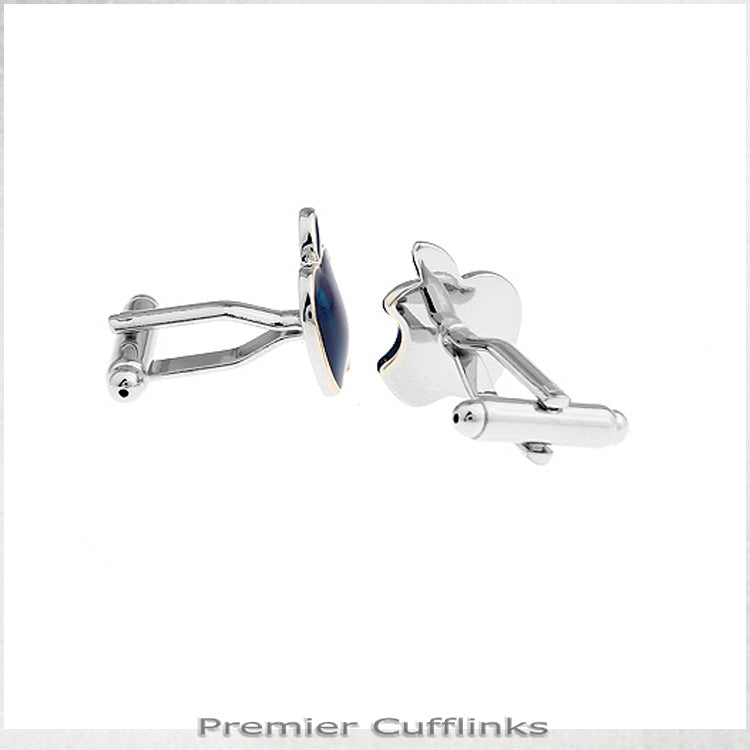 Blue Apple Cufflinks