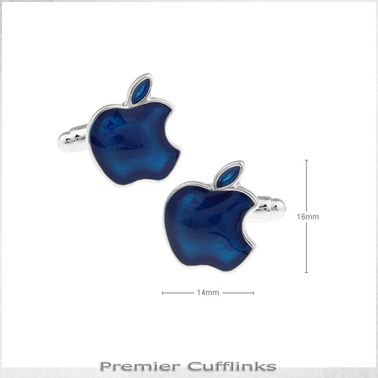 Blue Apple Cufflinks
