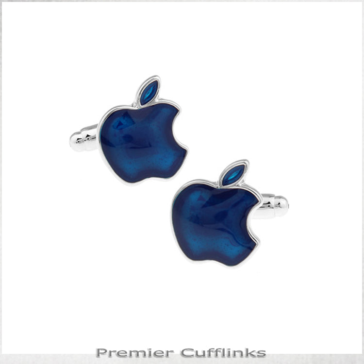 Blue Apple Cufflinks