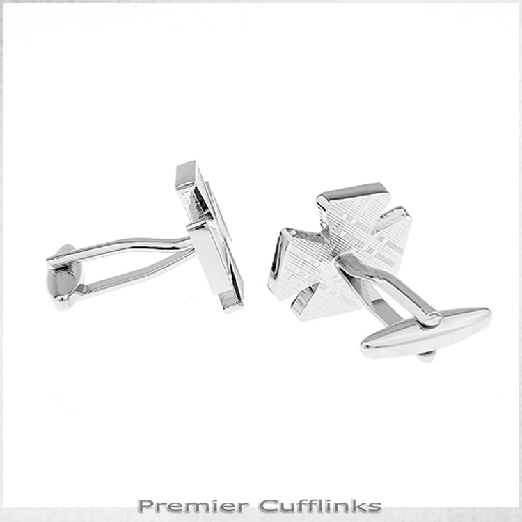 Blue Bravery in Wartime Cufflinks