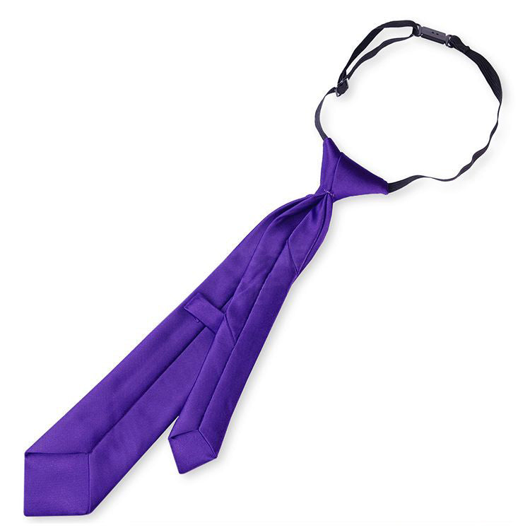 Cadbury Amethyst Junior Boys Elasticated Tie
