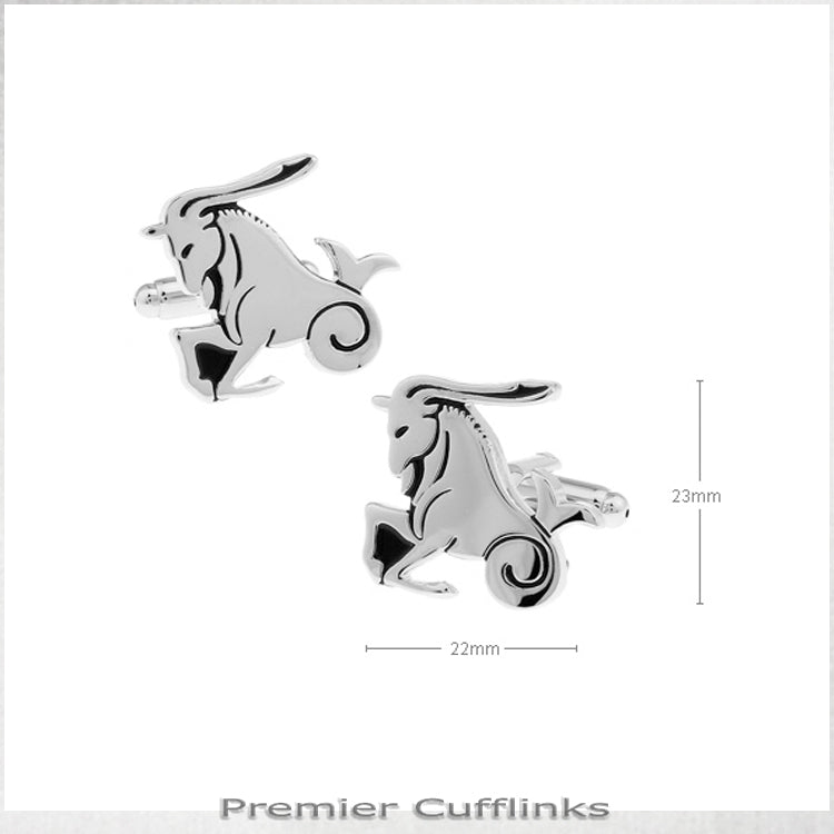 Capricorn Star Sign Cufflinks