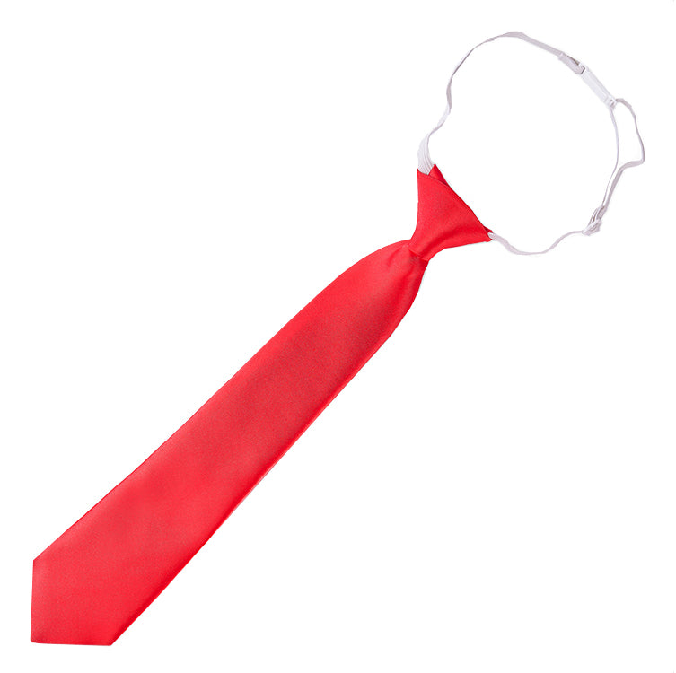 bright red little boy's tie 