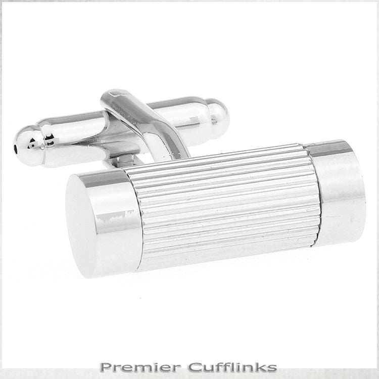 Classic Cylindrical Stud Cufflinks