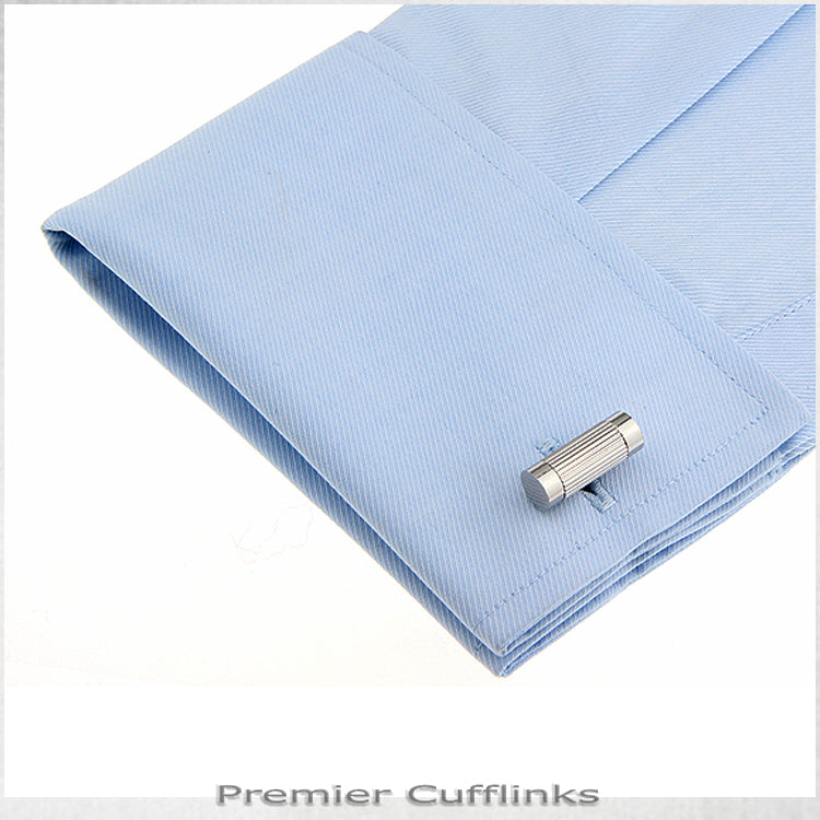 Classic Cylindrical Stud Cufflinks