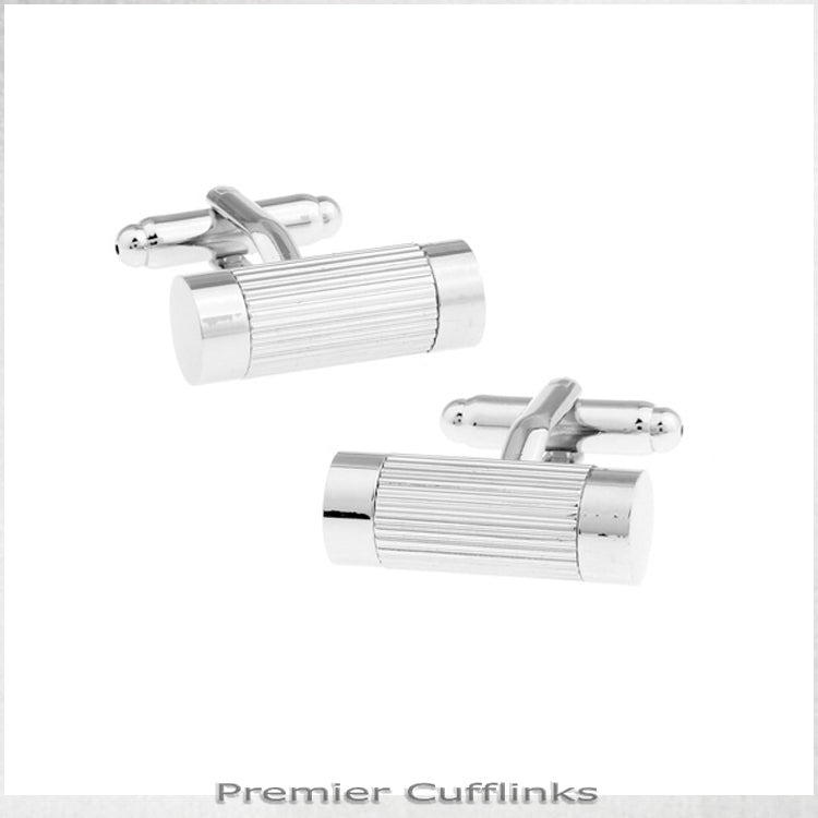 Classic Cylindrical Stud Cufflinks