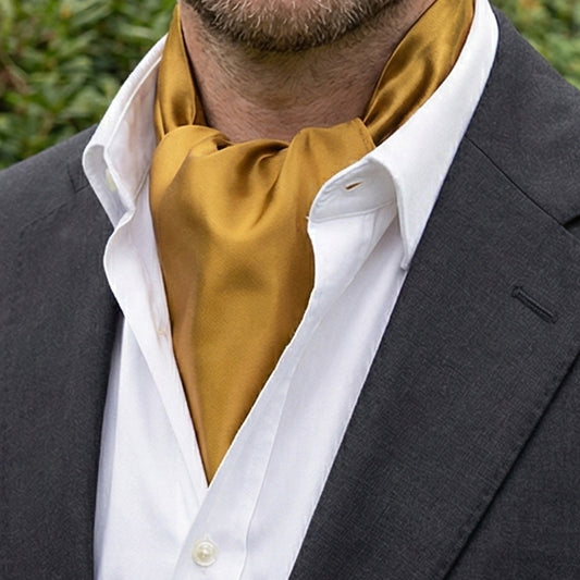 Classic Gold Ascot Cravat