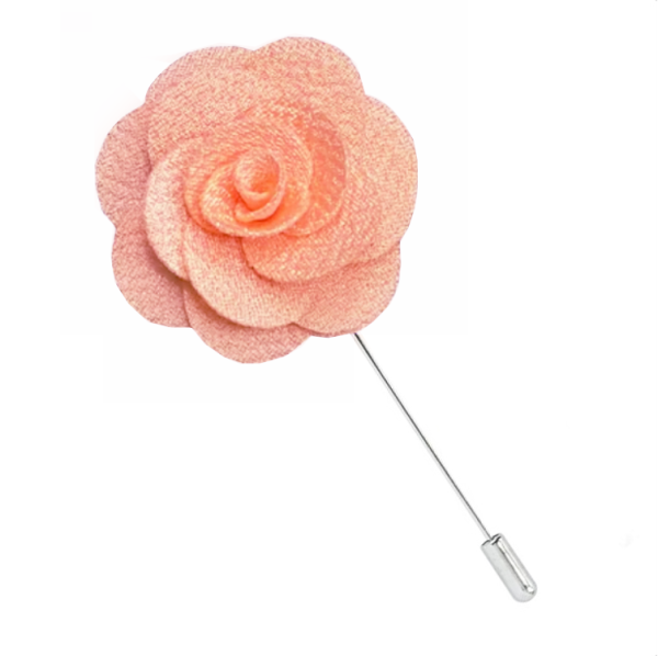 Dark Lavender Floral Lapel Pin