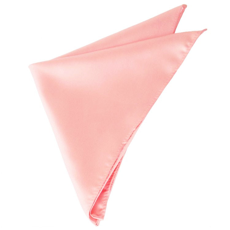 coral pocket square