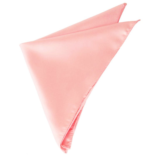 coral pocket square