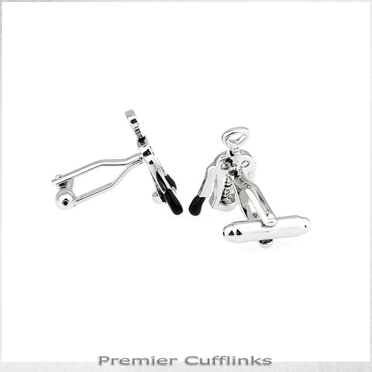 Corkscrew Cufflinks