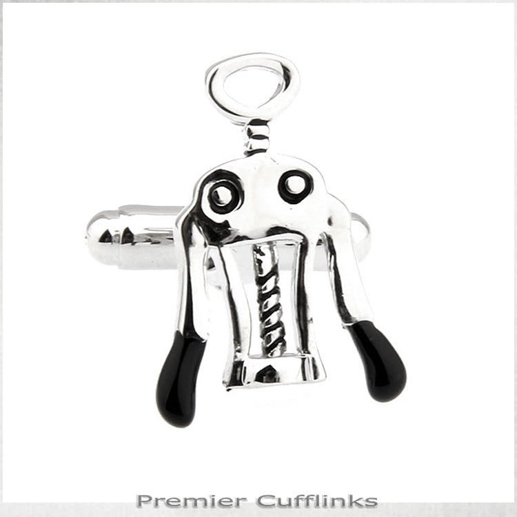 Corkscrew Cufflinks