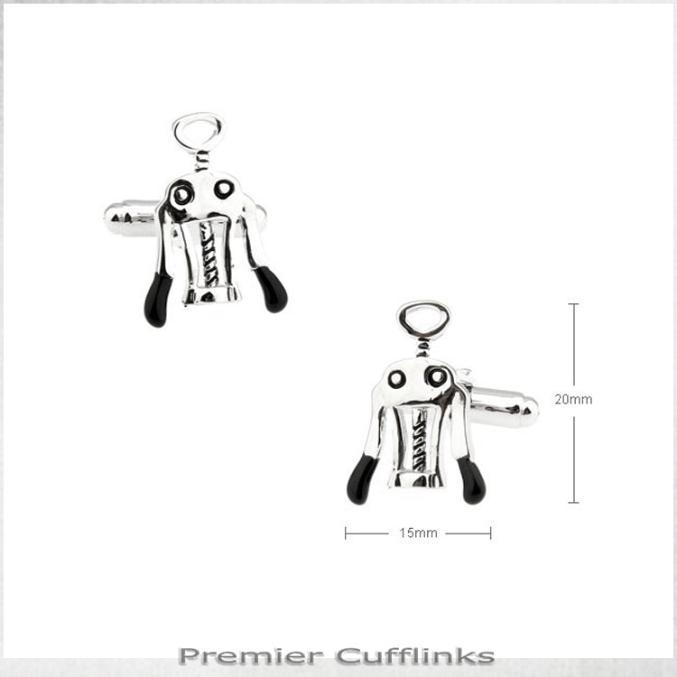 Corkscrew Cufflinks