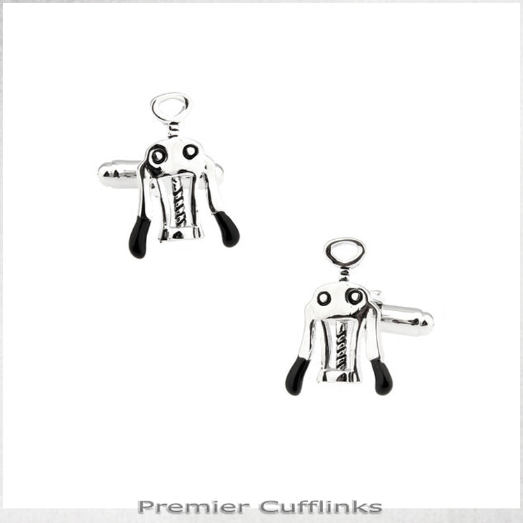 Corkscrew Cufflinks