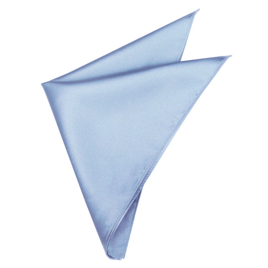 Dusky Dusty Blue Pocket Square