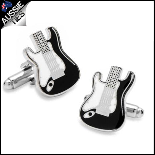 Mens Electric Guitar Cufflinks