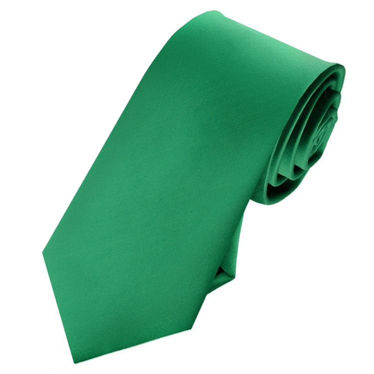 Mens Emerald Green 7cm Slim Tie