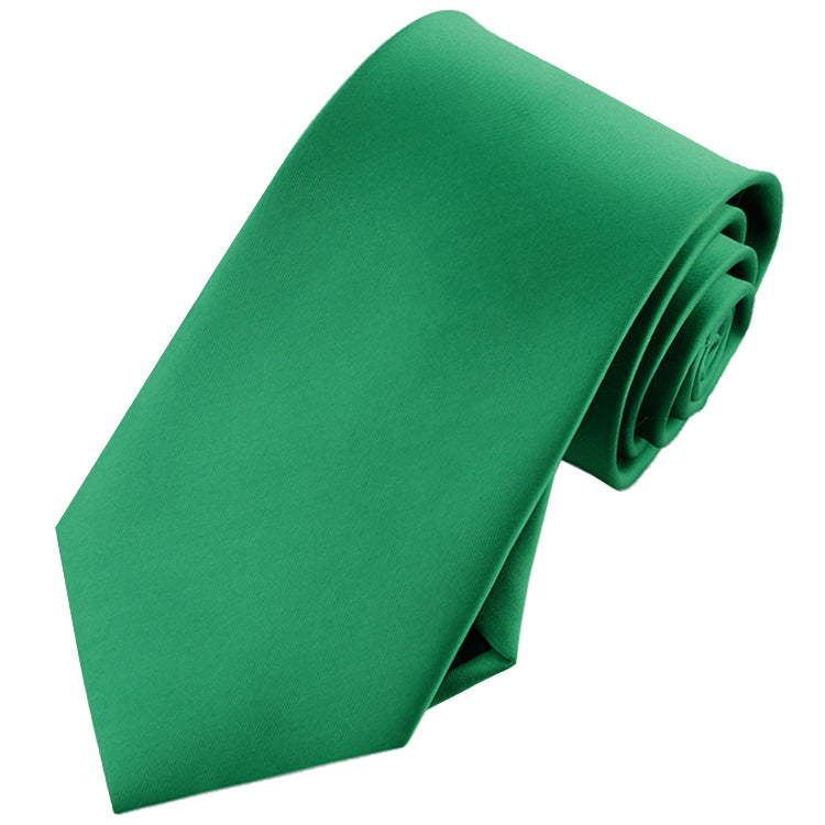 Emerald Green Tie and Pocket Square Set