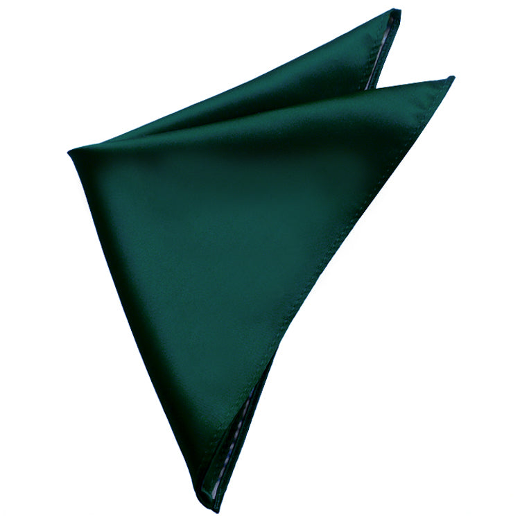 dark green pocket square