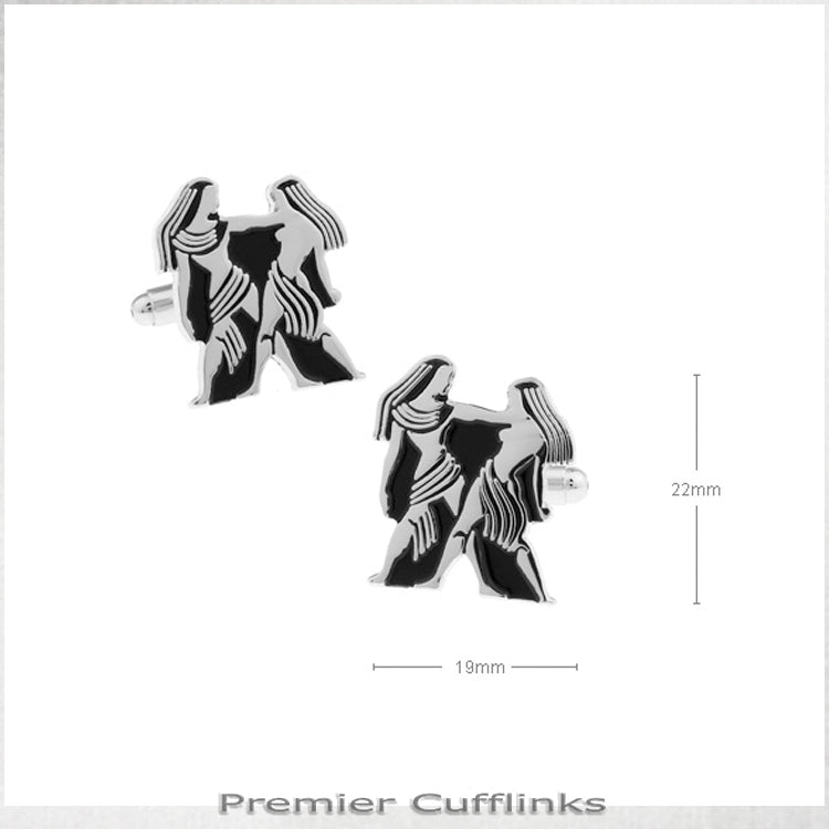 Gemini Star Sign Cufflinks