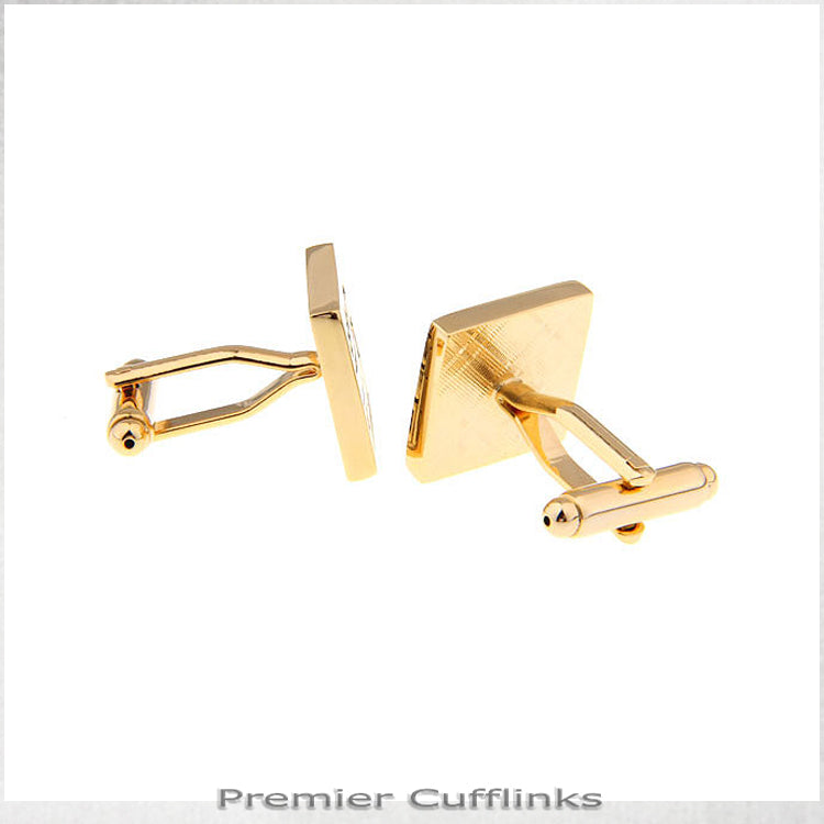 Gold Buy Low Sell High Cufflinks