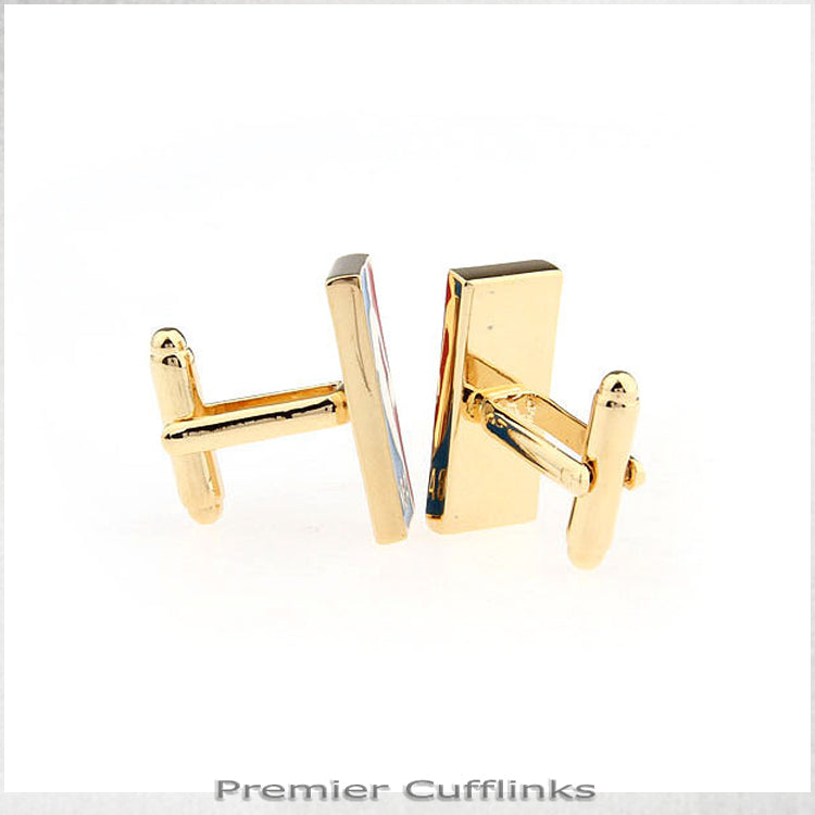 Gold NBA Cufflinks