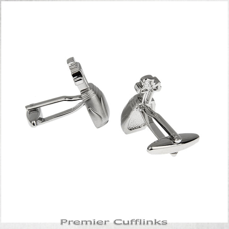 Golf Bag and Clubs Cufflinks