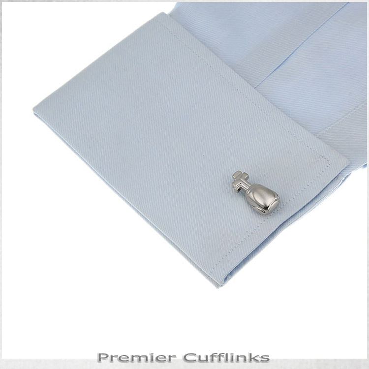 Golf Bag and Clubs Cufflinks